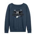 thumbnail image 1 of School of Rock - Original Logo - Women's Lightweight French Terry Long Sleeve Shirt, 1 of 5