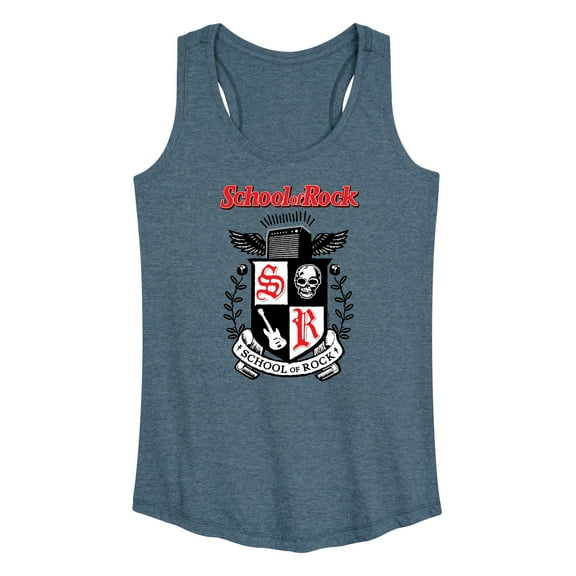 School of Rock - School Crest - Women's Racerback Tank Top