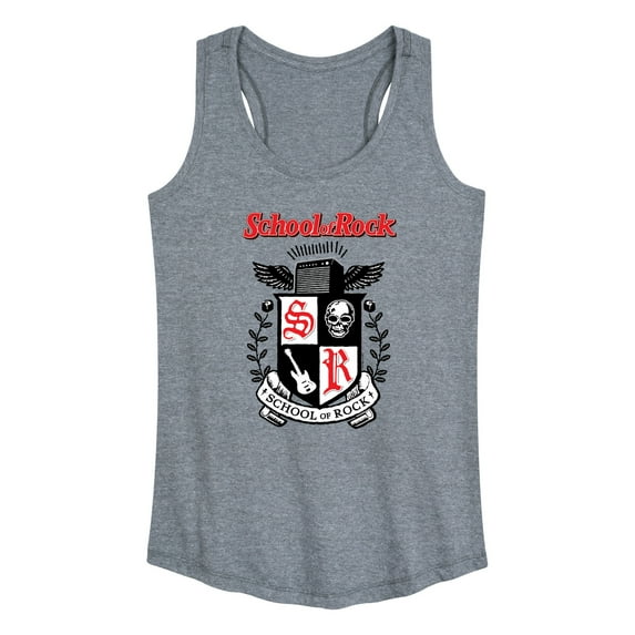 School of Rock - School Crest - Women's Racerback Tank Top