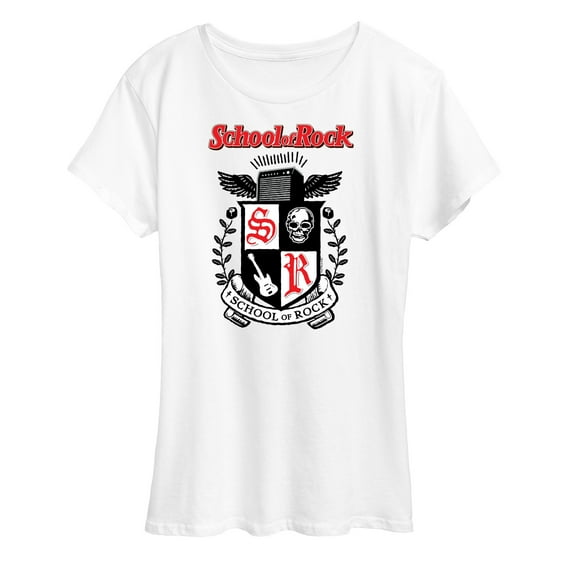 School of Rock - School Crest - Women's Short Sleeve Graphic T-Shirt