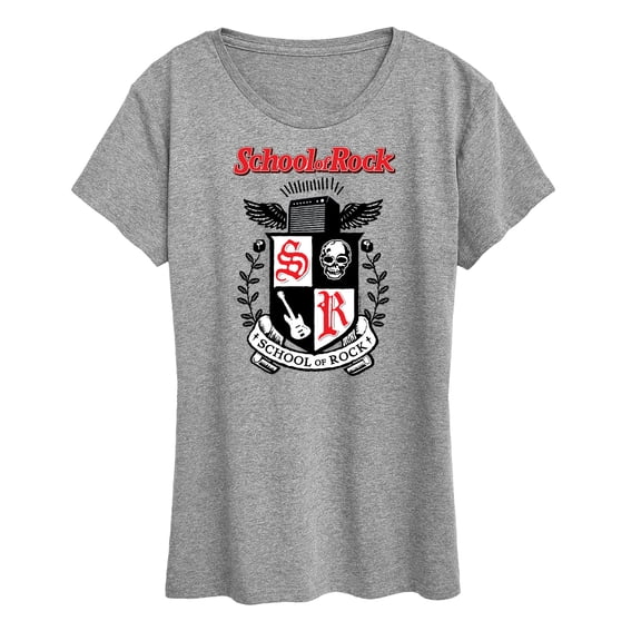 School of Rock - School Crest - Women's Short Sleeve Graphic T-Shirt