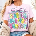 thumbnail image 1 of School's Out for Summer T-shirt, Last Day Of School T-shirt, Teacher Appreciation T-shirt, School T-shirt, Kids Summer Break, Preppy Summer Teacher School., 1 of 5