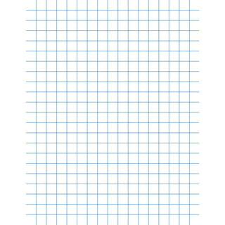 Mead Q4 Paper Tablet, Graph Ruled, 20 Sheets, 11 x 8 1/2