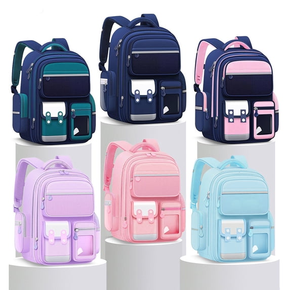 Schoolbag Casual Cartoon Large Capacity Backpack Student Wear-Resistant Versatile Backpack