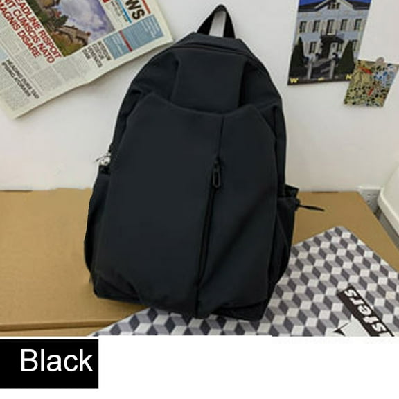 Schoolbag For Male College Students Ins Trendy Cool Casual Large Capacity Backpack For Junior High School Students And High School Students Travel Backpa