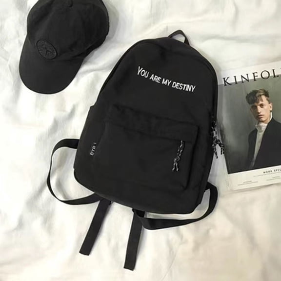 Schoolbag Men'S Trendy Cool Street Trend Backpack High School,A4A