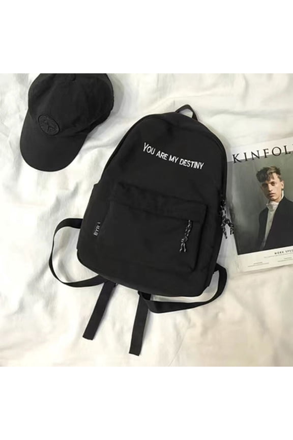 Schoolbag Men'S Trendy Cool Street Trend Backpack High School,B2B
