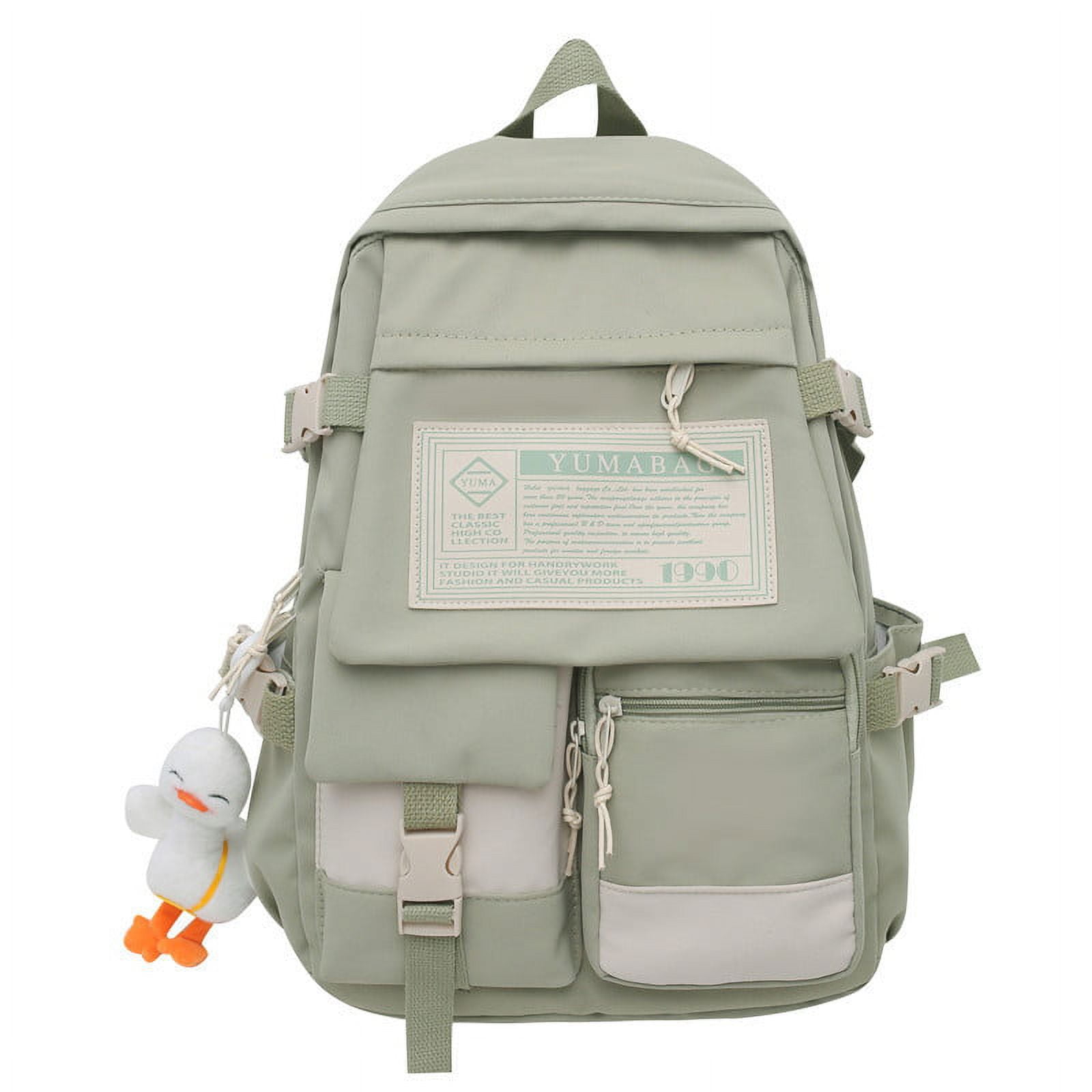 Schoolbag Women s Harajuku Ulzzang High School Students Middle School Bag with Many Pockets and Large Capacity Walmart