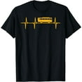 thumbnail image 1 of Schoolbus Bus Driver Heartbeat School Bus T-Shirt, 1 of 4