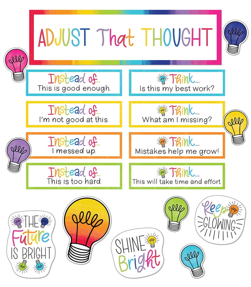 Schoolgirl Style Light Bulb Moments Growth Mindset 31 pieces - Walmart.com
