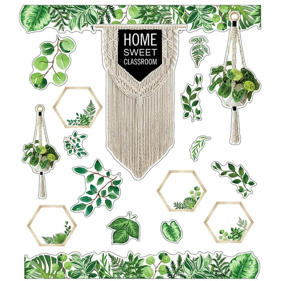 Schoolgirl Style Simply Boho Home Sweet Classroom Bulletin Board Set