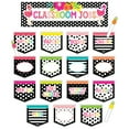 thumbnail image 1 of Schoolgirl Style Simply Stylish Tropical Classroom Jobs Mini Bulletin Board Set, 44 Pieces, 1 of 3