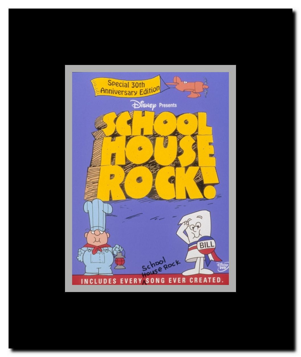Schoolhouse Rock! Framed Movie Poster