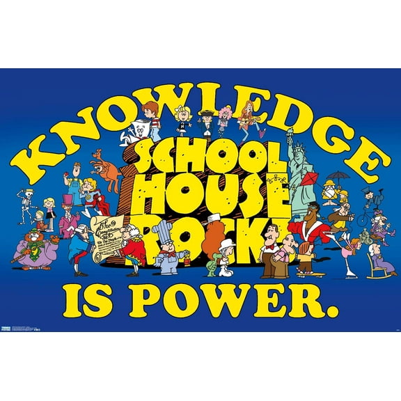 Schoolhouse Rock! - Group Wall Poster, 22.375" x 34"