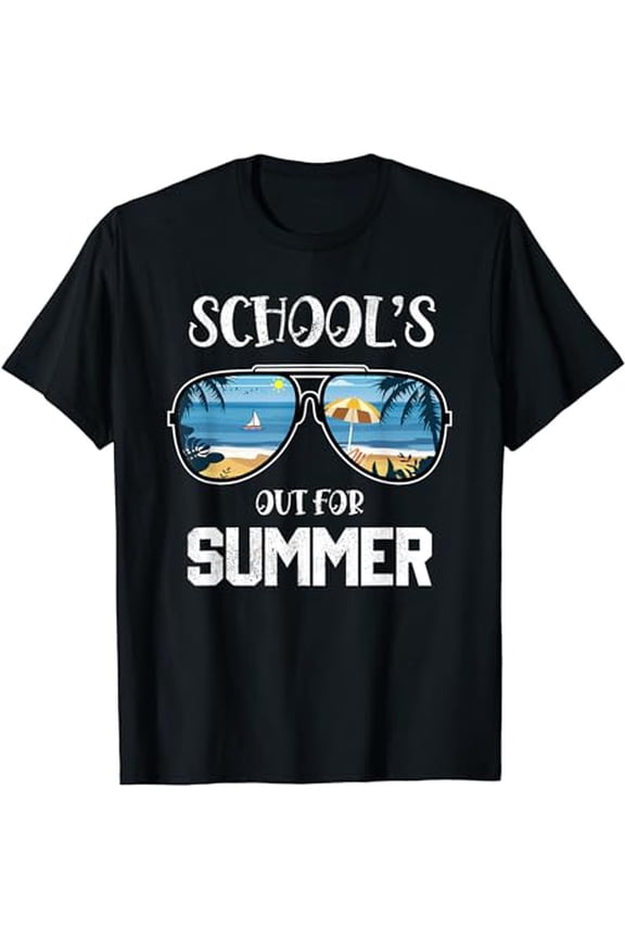 Schools Out For Summer Last Day Of School Student Teacher T-Shirt