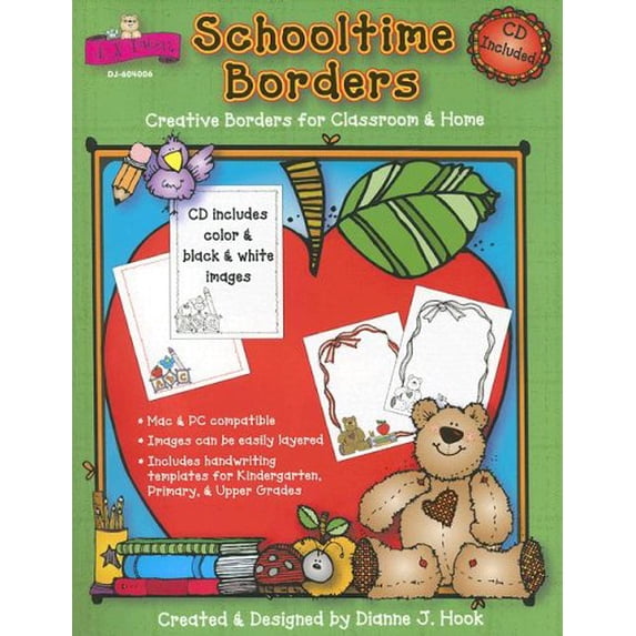 Pre-Owned Schooltime Borders: Creative Borders for Classroom & Home (Paperback) 1594411875 9781594411878