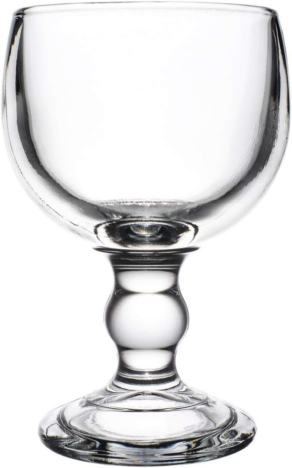 Schooner Beer Glass Large 18oz Glass Chalice Durable & Versatile