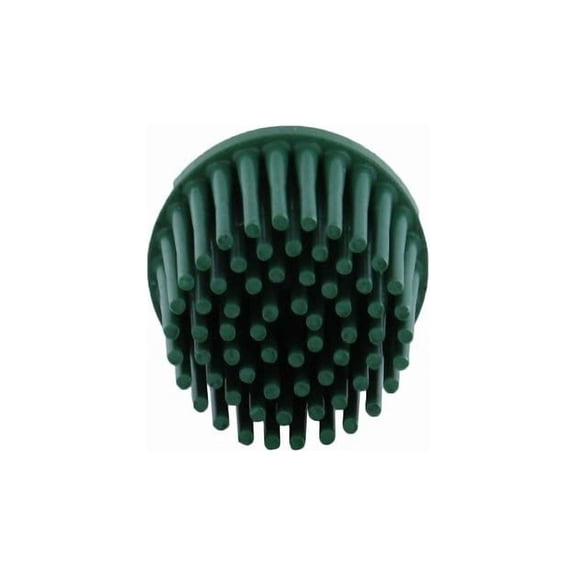 Roloc Bristle Discs, 1 in Dia, 5/8 in Arbor, Aluminum Oxide