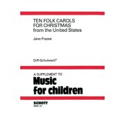 Schott 10 Folk Carols for Christmas Schott Series
