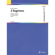 Schott 3 Ragtimes for Bassoon and Piano Woodwind Series Softcover