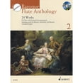 thumbnail image 1 of Schott Baroque Flute Anthology - Volume 2 (25 Works for Flute and Piano) Woodwind Solo Series Softcover with CD, 1 of 1