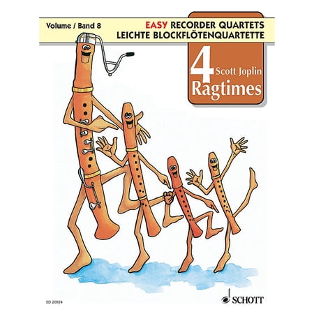 Four Scott Joplin Ragtimes Schott Series by Scott Joplin Arranged by Wolfgang Birtel