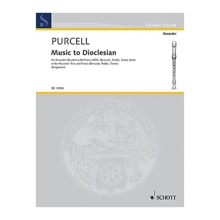 Schott Music to Dioclesian (Score and Parts) Schott Series