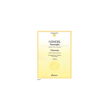 Schott Passacaglia in G Minor and Chaconne in D Minor Schott Series