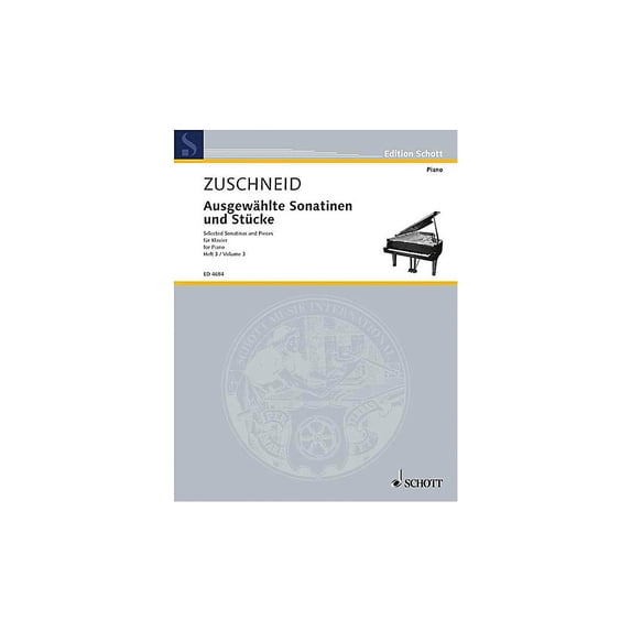 Schott Selected Sonatinas Vol. 3 Schott Series