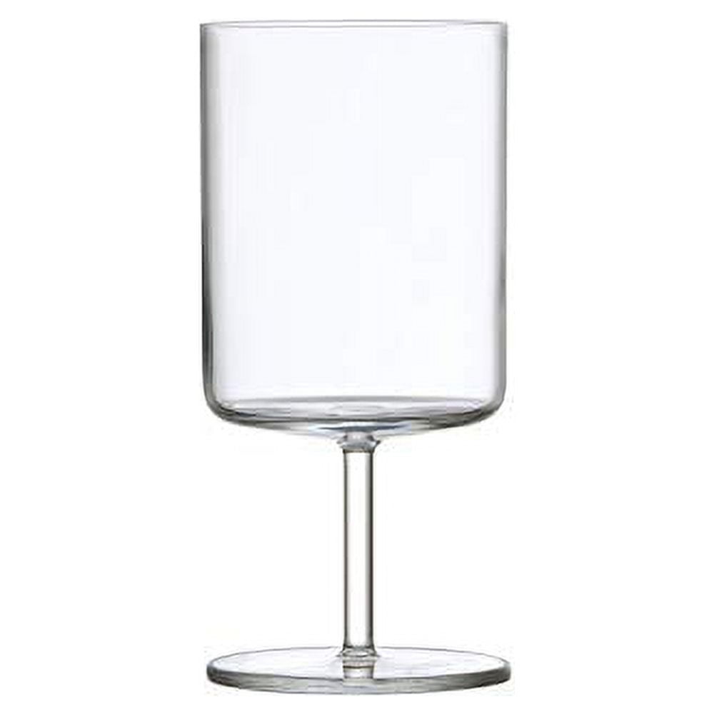 Schott Zwiesel Tritan Crystal Modo Stemware Set of 4 Water/All Purpose Wine  Glasses, 14.9-Ounce, Clear 