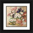 thumbnail image 1 of Schottler, Katharina 15x15 Black Ornate Wood Framed with Double Matting Museum Art Print Titled - Bouqette classico II, 1 of 4