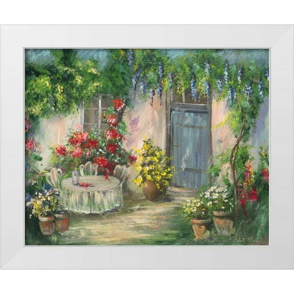 Schottler, Katharina 18x15 White Modern Wood Framed Museum Art Print Titled - Romantic II
