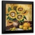 thumbnail image 1 of Schottler, Katharina 20x20 Black Modern Framed Museum Art Print Titled - Sunflower bouquet lV, 1 of 5