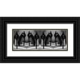 thumbnail image 1 of Schottstaedt, Erik 24x11 Black Ornate Wood Framed with Double Matting Museum Art Print Titled - ROW, 1 of 4
