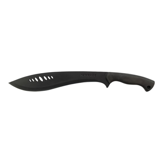Schrade Delta Class Decimate Bolo Machete 12\" - Black Overmold Handles...