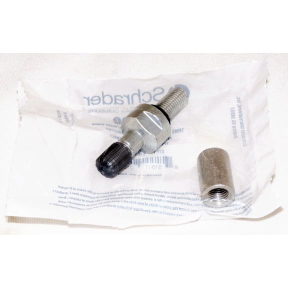 Schrader 25080 TPMS Service Pack - Straight Aluminum Valve (Silver) Only for EZ-Sensor 33900