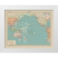thumbnail image 1 of Schrader 32x26 White Modern Wood Framed Museum Art Print Titled - Oceania - Schrader 1908, 1 of 4