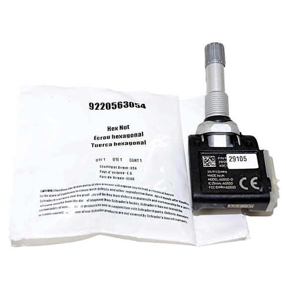 Schrader Automotive 29105 TPMS Sensor Clamp-In 315MHz - Fits select Toyota