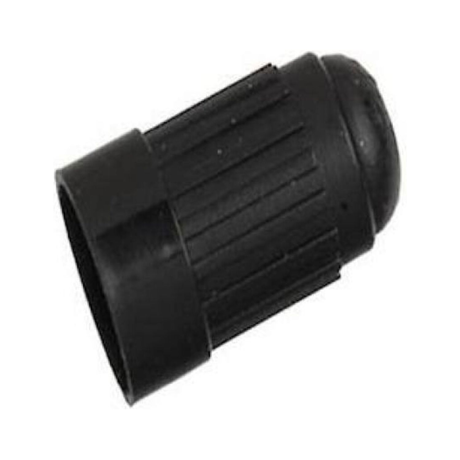 100-Pack Chrome Plastic TPMS Long Skirted Valve Stem Caps – Tire Pressure Monitor Sealing Caps