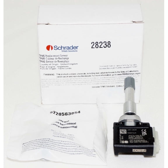 Schrader TPMS Sensor - Mercedes Benz 433 MHz Clamp- In OE Number A0009052102 - 28238