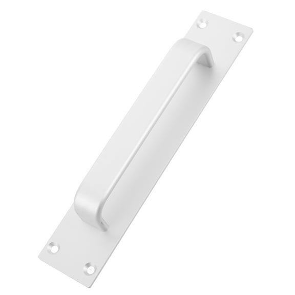 WASHWEPE Silver Door Handle Durable Grip 1Set 7.9x1.6x1.2in