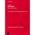 thumbnail image 1 of Schriften Und Quellen Der Alten Welt Lucilius: Satiren. Teil 2, Book 23, (Hardcover), 1 of 1