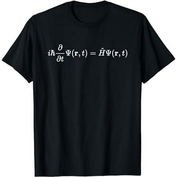 Schrodinger Equation Quantum Mechanical System Physics T-Shirt