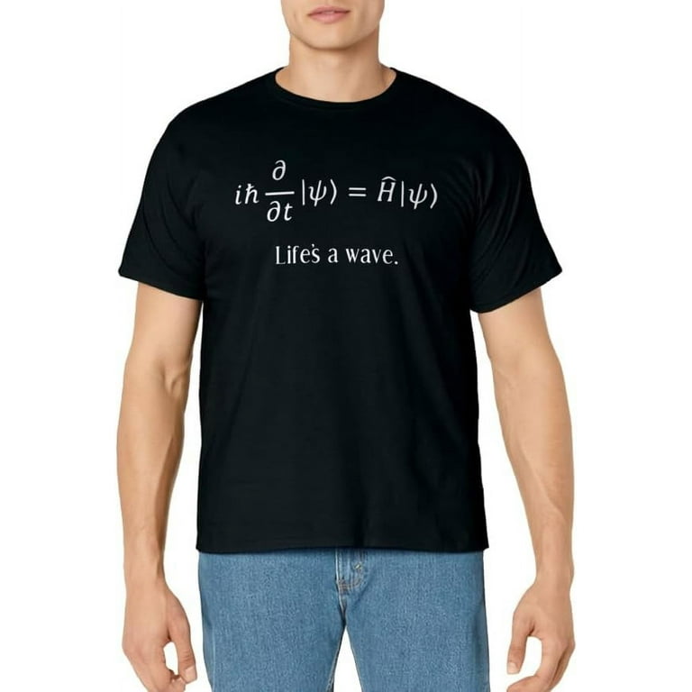 Schrodinger Equation T-Shirt For Physicists Mathematicians Schrodinger Equation T-Shirt For Physicists Mathematicians
