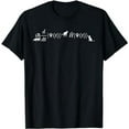 thumbnail image 1 of Schrodinger cats math & physics formula equation t-shirt, 1 of 5