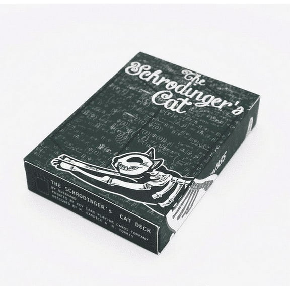 Schrodinger's Cat (Alive Green Edition) Playing Cards by Overhand.card