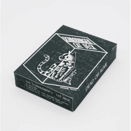 Schrodinger's Cat (Quantum Gilded Alive Green Edition) Playing Cards by Overhand