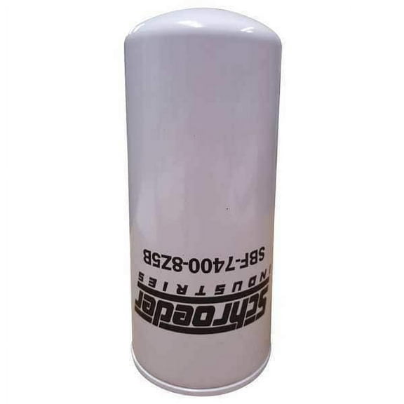 Schroeder Spin-On Filter,Microglass,5 Microns SBF-7400-8Z5B
