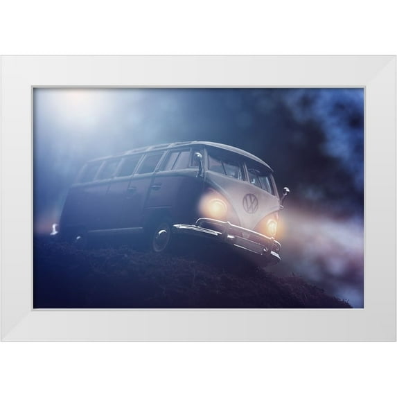 Schroeyers, Dominic 24x17 White Modern Wood Framed Museum Art Print Titled - Explorer