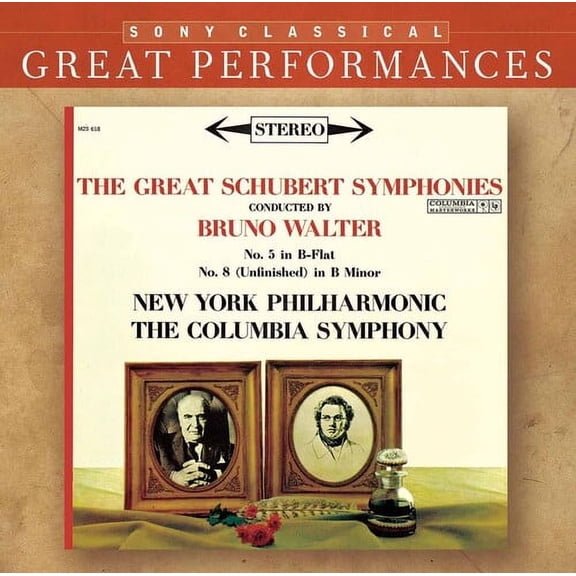 Schubert / Beethoven / Walter / Columbia Sym Orch - Symphonies 5 & 8 / Leonore Overture 3 - Music & Performance - CD